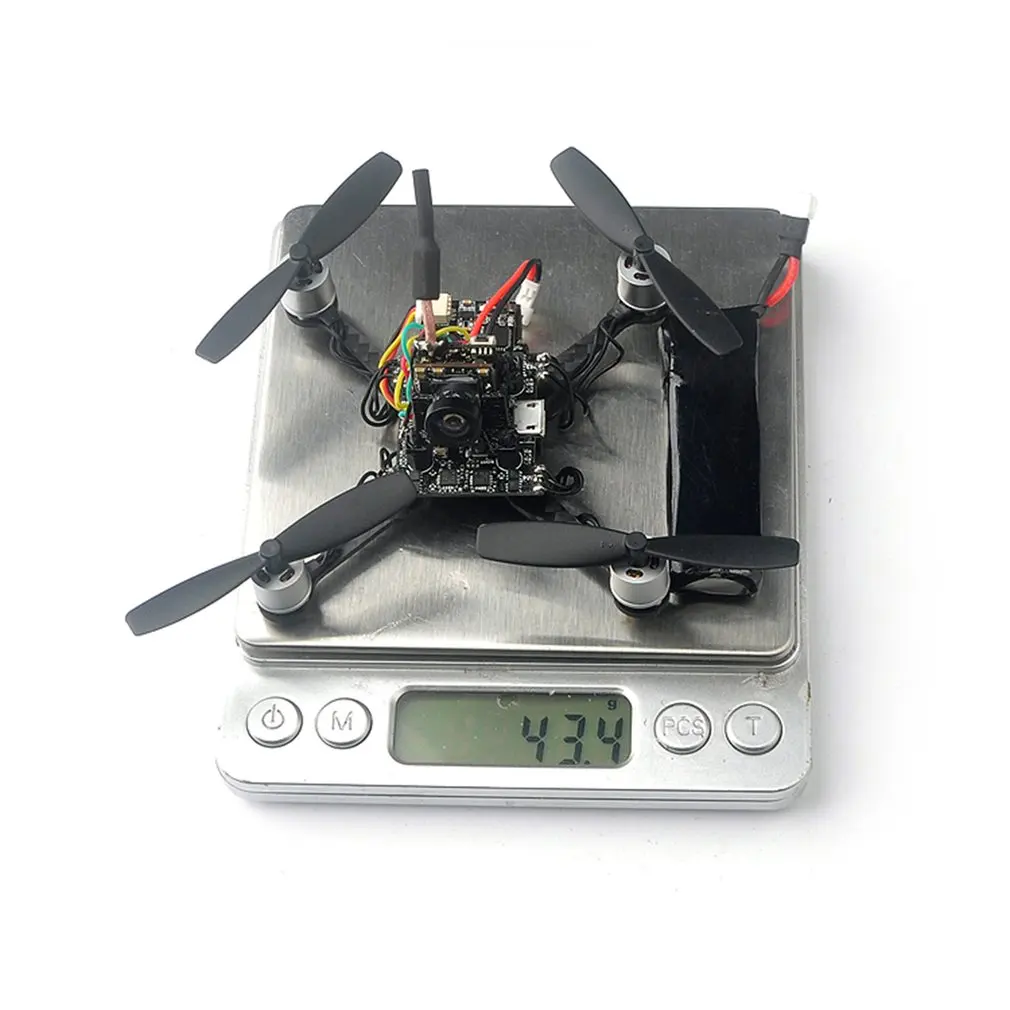 Тренажер 90 0706 1 s бесщеточный FPV Дрон с Flysky Frsky DSM/2/X Ricevitore Fusion X3 di Volo контроллер PNP RC гонщик Квадрокоптер