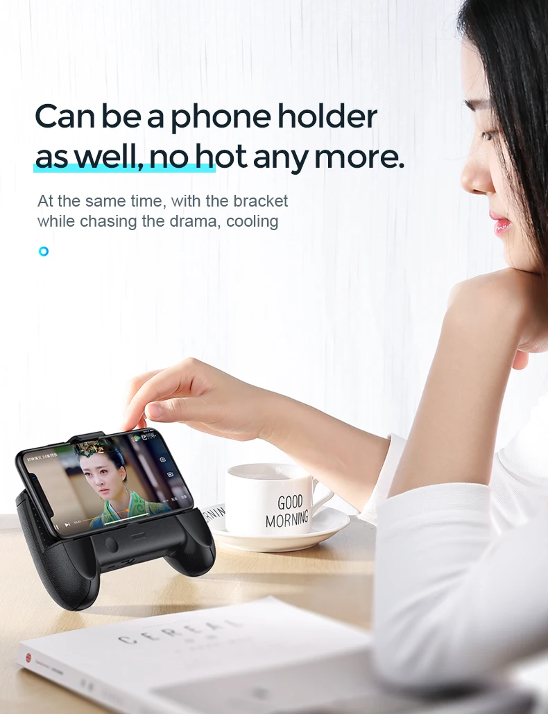 Joyroom кулер для телефона смартфон мобильный кулер Celular с держателем телефона радиатор совместимый для iphone huawei 4-6 дюймов телефон