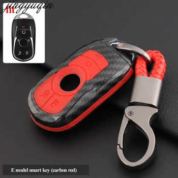 

6 Buttons Carbon Fiber Key Case Cover For OPEL Astra Buick ENCORE ENVISION NEW LACROSSE