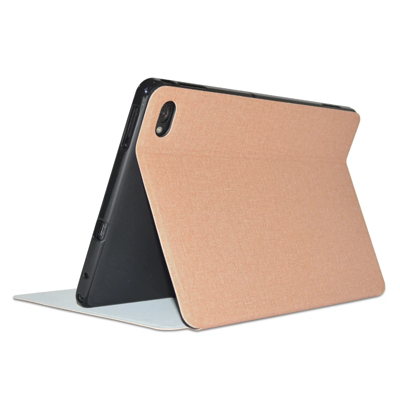 Newest Stand Case for Teclast T30 10.1" Tablet PC Silicone soft shell Protective Case Cover+ film gfits - Цвет: gold