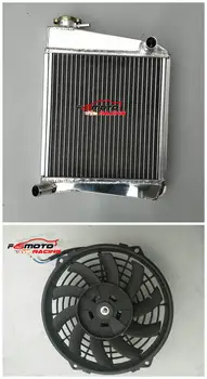 

Aluminum Alloy Radiator+FAN For 1992-1997 AUSTIN ROVER MINI COOPER 1275 GT 1992-1997 96 95