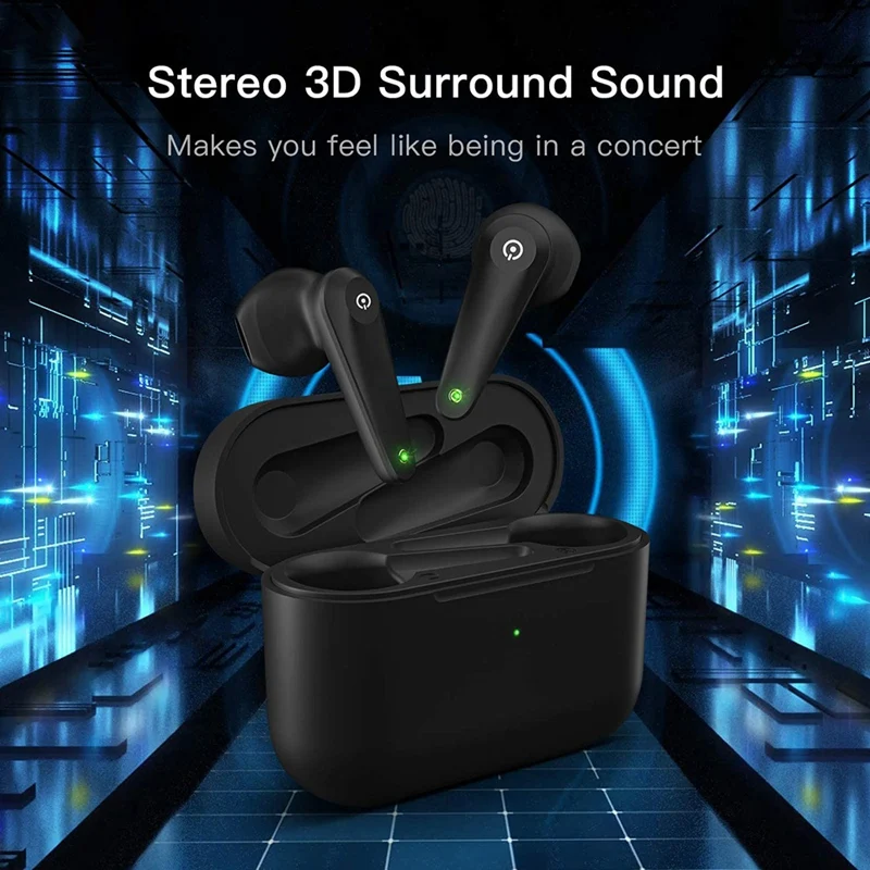 Bluetooth Earphones Wireless Headphones Press Control Tws In Ear Earphones Mini Headset 3D Stereo Sound USB C Charging
