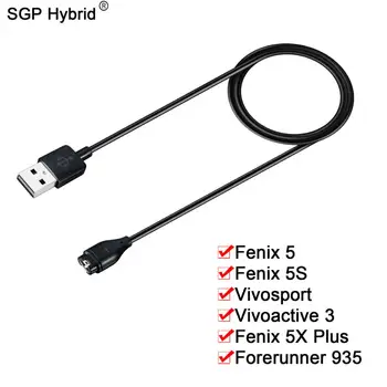

Quick USB Charging Cable for Garmin Vivoactive3 Fenix 5 5S 5X Plus Forerunner 935 Vivosport Band Mount Replacement Watch Charger