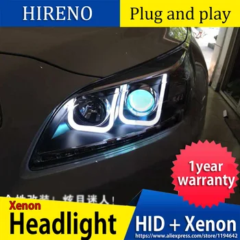 

2011-2014 year car Headlight For Chevrolet Malibu Headlights LED DRL Running lights Bi-Xenon Beam Fog lights