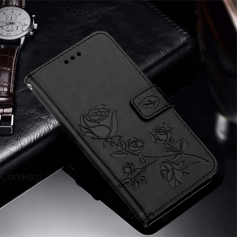 Кожаный чехол-бумажник с откидной крышкой для iphone 7, 8 Plus, 6, 6 S, 11 Pro, Max, чехол-книжка с подставкой и цветочным узором из искусственной кожи для X XS MAX, XR, 5, 5S, SE