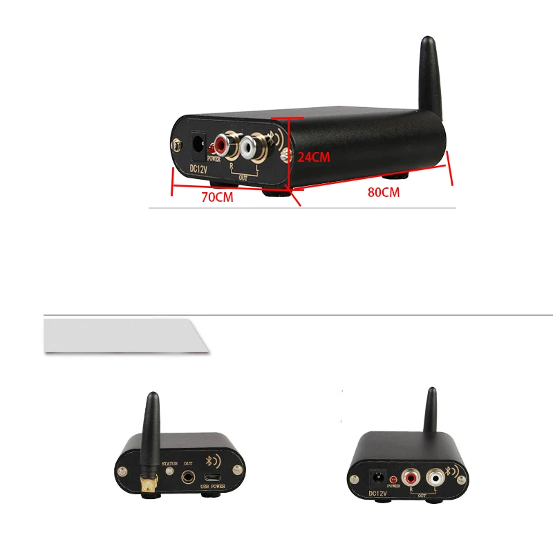 Kaoalnhon DC9~ 12 В BT3 4,1 Bluetooth приемник аудио усилители автомобильный беспроводной конвертер hifi без потерь высокая точность усилитель доска