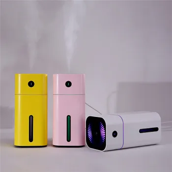 

New Mini Car Air Aroma Humidifier With LED Light Mist Maker Purifier Ultrasonic USB Interface Anti-skid For Home Car#297011