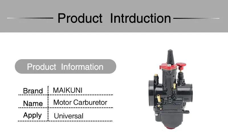 Alconstar-21 24 26 28 30 32 34 мм MIKUNI PWK мотоциклетный Карбюратор Carb с силовой струей 2 т/4 т двигатель внедорожный кафе гонщик ATV UTV