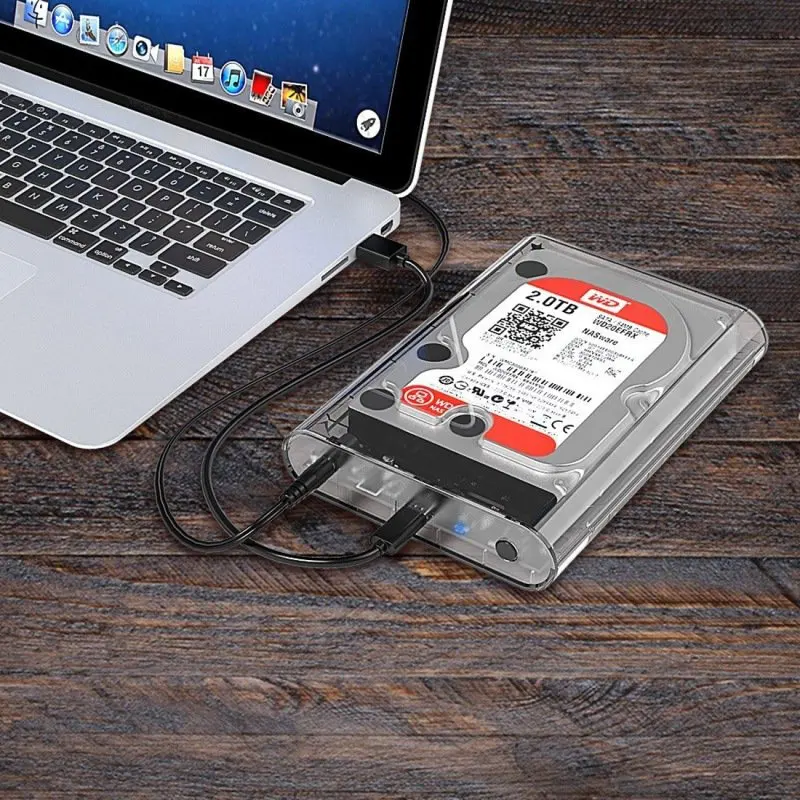 3,5 дюймов SATA HDD USB 3,1 для внешнего жесткого диска type-C корпус для хранения