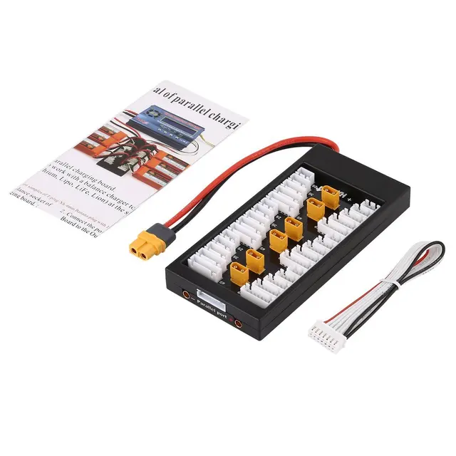 Multi 2S-6S Lipo Parallel Balanced Charging Board XT30/XT60 Plug For RC Battery Charger B6/B8 A6 Parallel Charging Plate Board