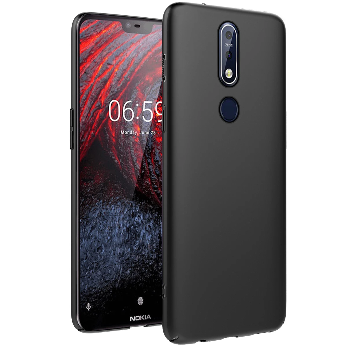 Для Nokia 7,2 6,2 3.1C X71 4,2 3,2 8,1 9 PureView 6,1 плюс 7,1 плюс задняя крышка чехол Slim Fit Мягкий ТПУ телефон с противоударной защитой чехол - Цвет: For Nokia 6.1 Plus