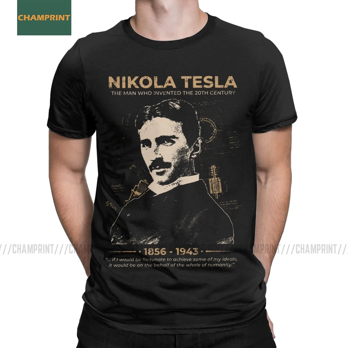 Nikola Tesla Men T Shirts Scientists Subject Inventor Physics Science Tees Short Sleeve T-Shirts 100% Cotton Party Tops Nikola Tesla Men T Shirts Scientists Subject Inventor Physics Science Tees Short Sleeve T-Shirts 100% Cotton Party Tops