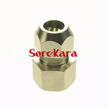 

2pcs 1/2" BSP Female Thread Brass Fit 10mm OD Tube Coupler Adapter Connector Compression fitting For Tubing