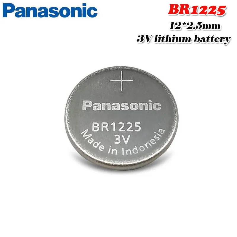 1 шт. Panasonic BR1225 1225 3 в литиевые батареи для дистанционного управления игрушки весы калькулятор высокая температура перезаряжаемая батарея