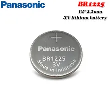 1 шт. Panasonic BR1225 1225 3 в литиевые батареи для дистанционного управления игрушки весы калькулятор высокая температура перезаряжаемая батарея