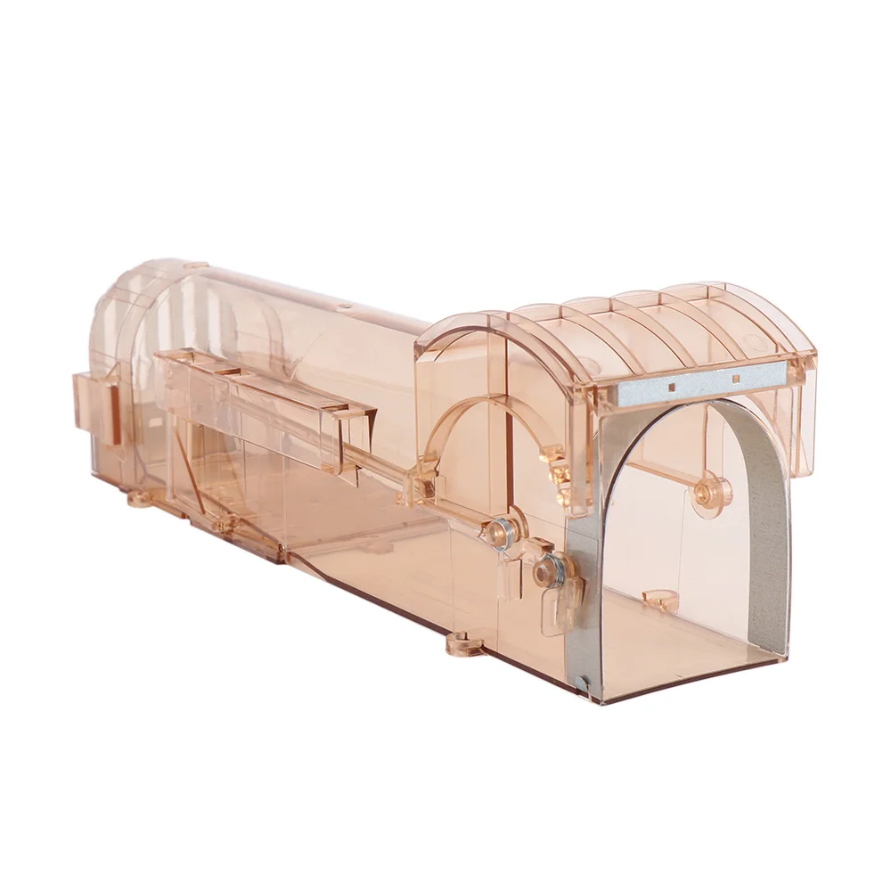 Reusable Non Poison Mouse Trap Rat Mice Mouse Mousetrap Rodent Bait Catcher Cage Safety Greenhouse For Household Garden Use