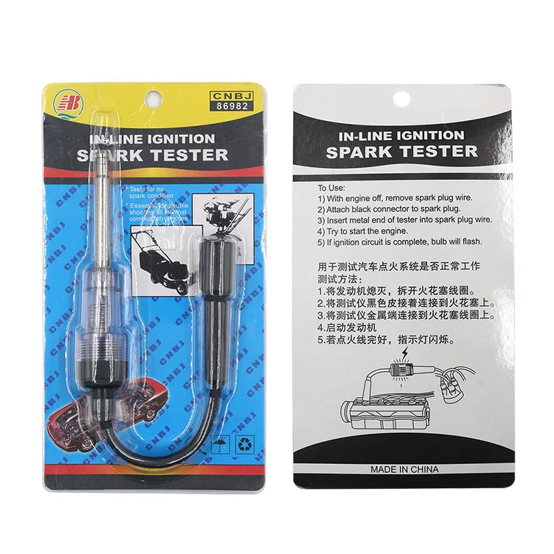 Spark Plug Tester Car Spark Plug Tester Pen Auto Checker Detector Diagnostic Tool Ignition System Coil Tester