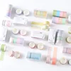 4Rolls Grid Washi Tape Set Cute Masking Tape Cinta Adhesiva Decorativa Papeleria Plakband Ins Stationery Paper Kawaii Washitape 1