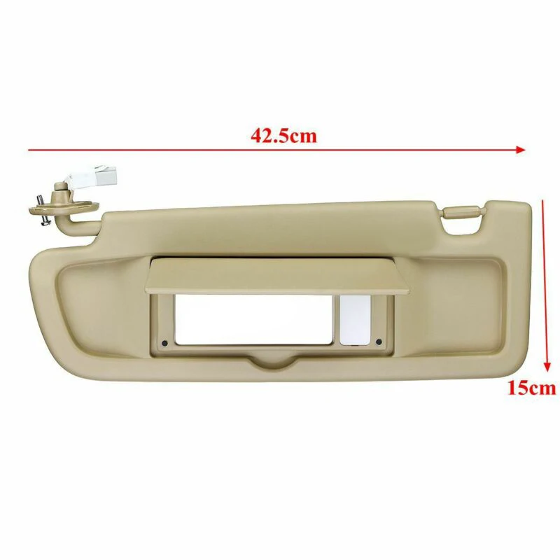 

Front Left Driver Side Sun Visor Sunvisor For Honda Civic 2006 2007 2008-2011