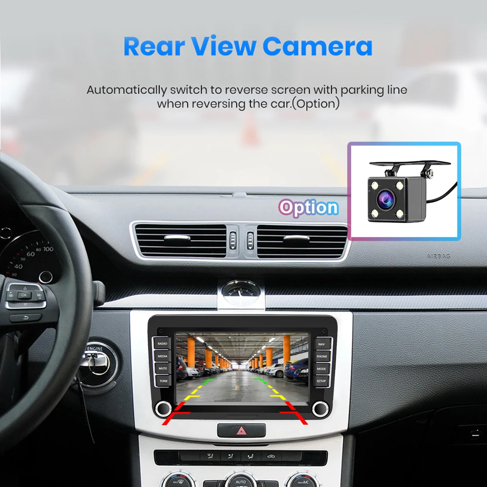 Автомагнитола Camecho 2 din MP5 плеер GPS навигация мультимедийная автомобильная