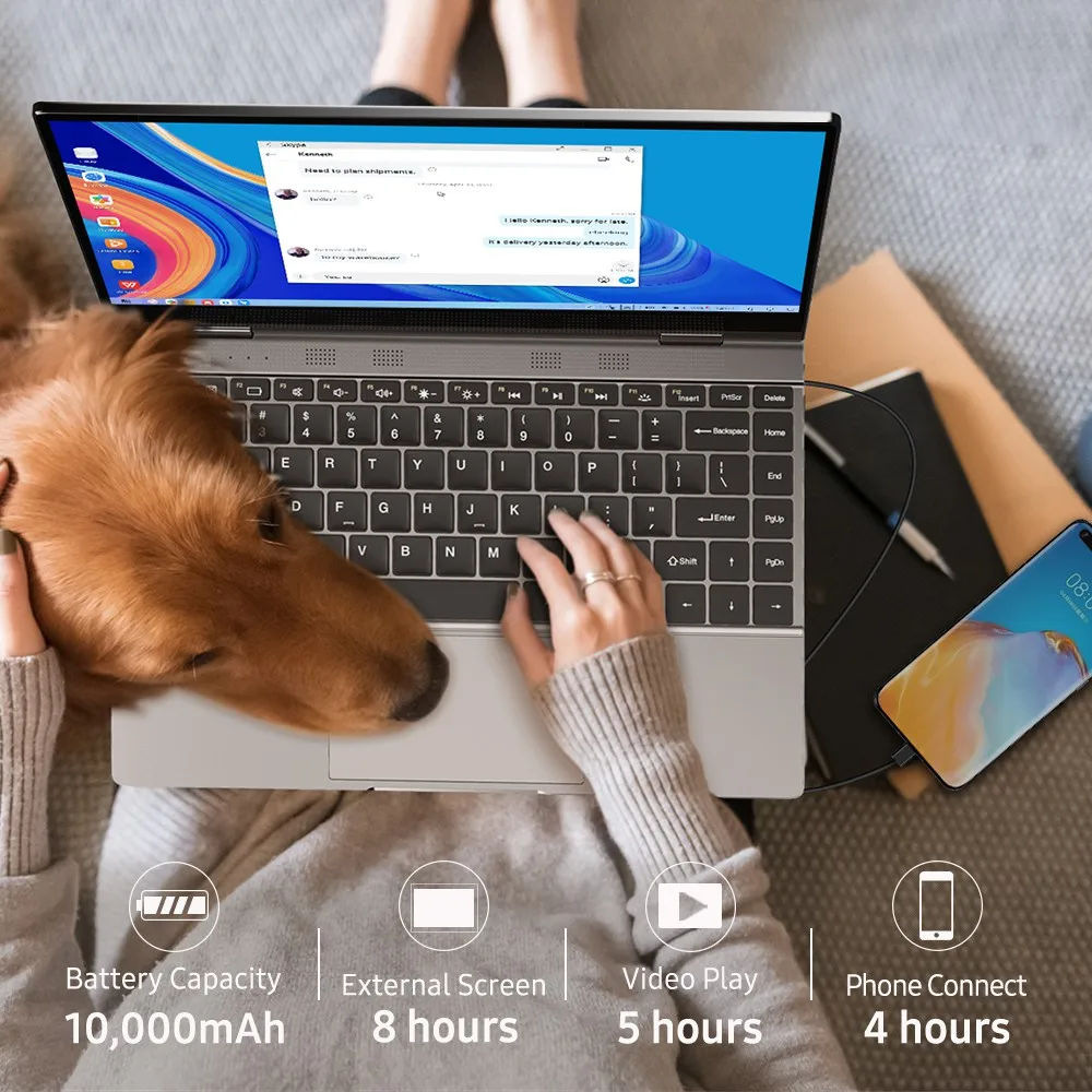 Ｚ Dex ޴  ũ, UPERFECT X ޴  13.3 ͸ ġũ ȭ̿   ȵ̵ 10 ũž