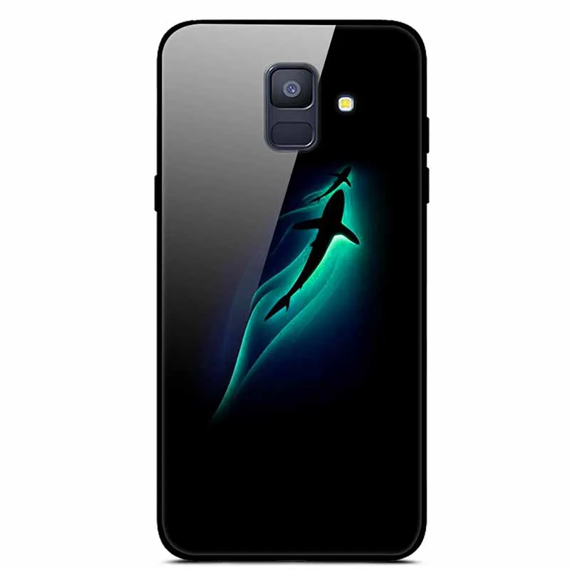 Tempered Glass Hard Back Case with Protective Cover