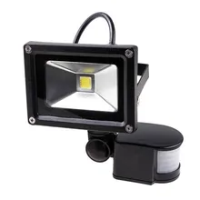 1 шт 10W 12 V/85 V-265 V индукции светодиодный прожектор индукции инфракрасный датчик движения Сенсор белый/теплый Водонепроницаемый