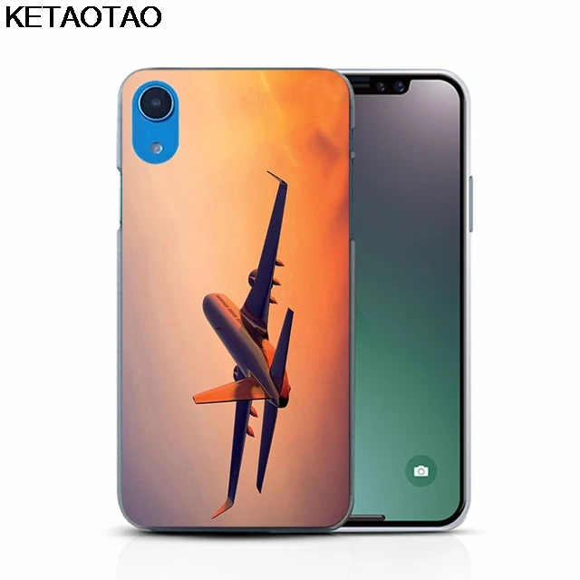 Темно-серый KETAOTAO модный самолет Летающий для samsung galaxy S4 S5 S6 S7 S8 S9 S10 edge Note чехол Мягкий ТПУ резиновый силиконовый - Цвет: Темно-серый