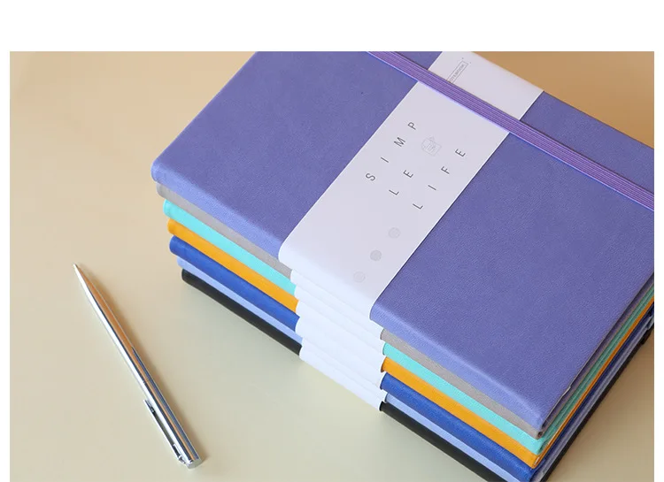 Bullet Journal для планирования строк страниц Тетрадь А5 Тканевая обложка Bullet Journal 96 листов 6 цветов офисные и школьные принадлежности планировщик
