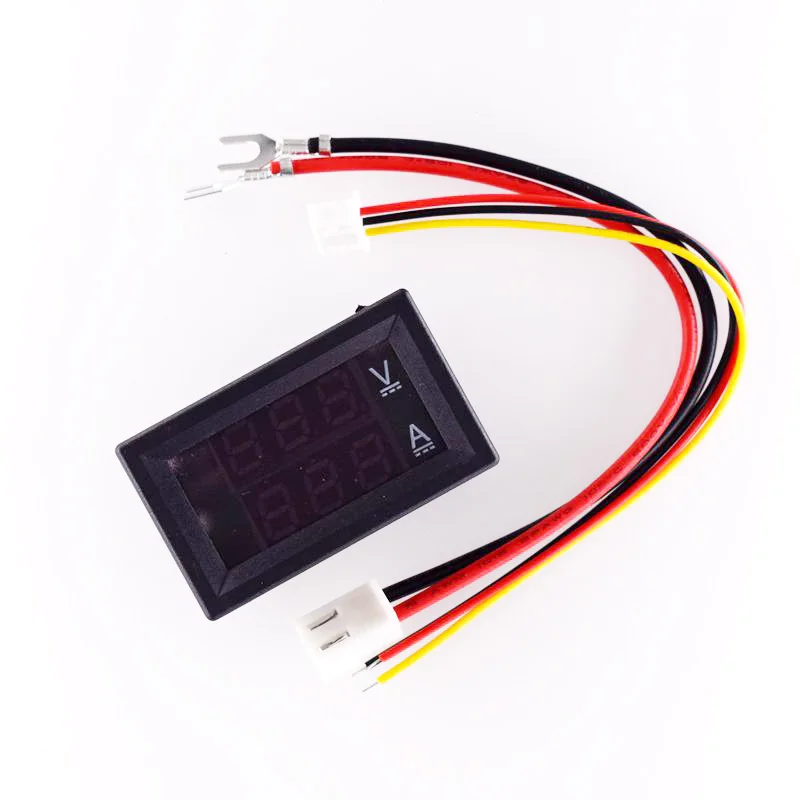 FFYY-DC 0-100V 100A цифровой вольтметр Амперметр Двойной дисплей детектор напряжения панель измерителя тока Амперметр 0,28 дюйма 1 Красный R