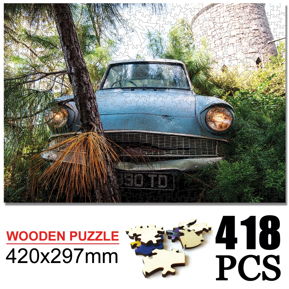 Interesting Adult Car Puzzles Wood Puzzle Wooden Art Assembly Wooden Puzzles Jigsaw Puzzles Toy Games