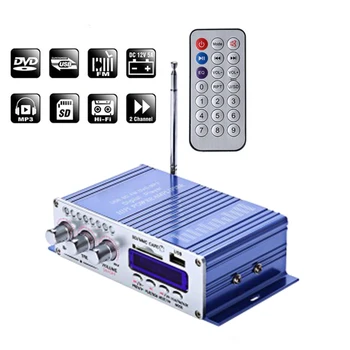 

Portable Digital Aluminum Alloy Stereo HY-502S Car Hi-Fi FM Audio Player