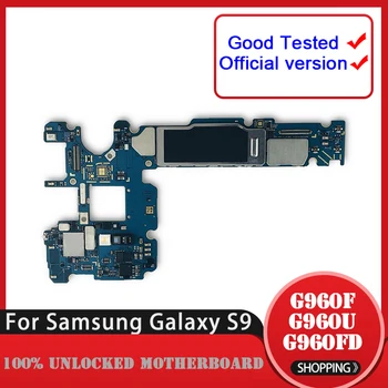 

100% Unlocked Good Working Mainboard Logic Board Motherboard For Samsung Galaxy S9 G960F G960U G960FD Board With Android System