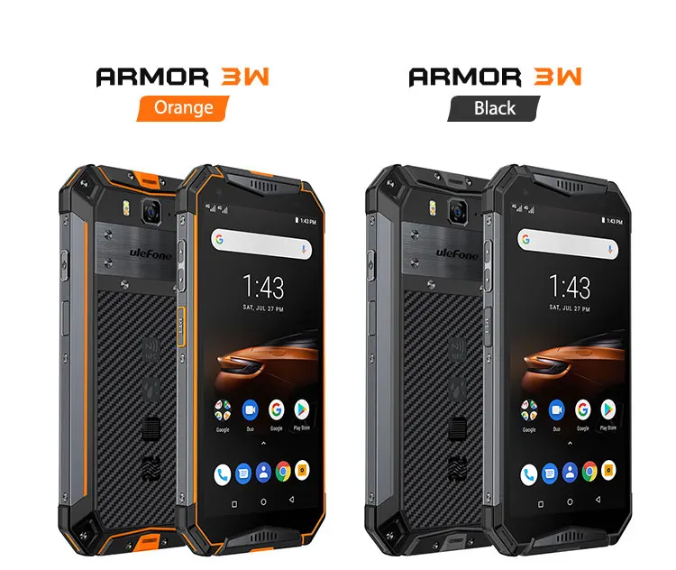 Ulefone Armor 3W Прочный смартфон Android 9,0 IP68 5," Helio P70 6G+ 64G 10300mAh мобильный телефон 4G мобильный телефон с двумя sim-картами