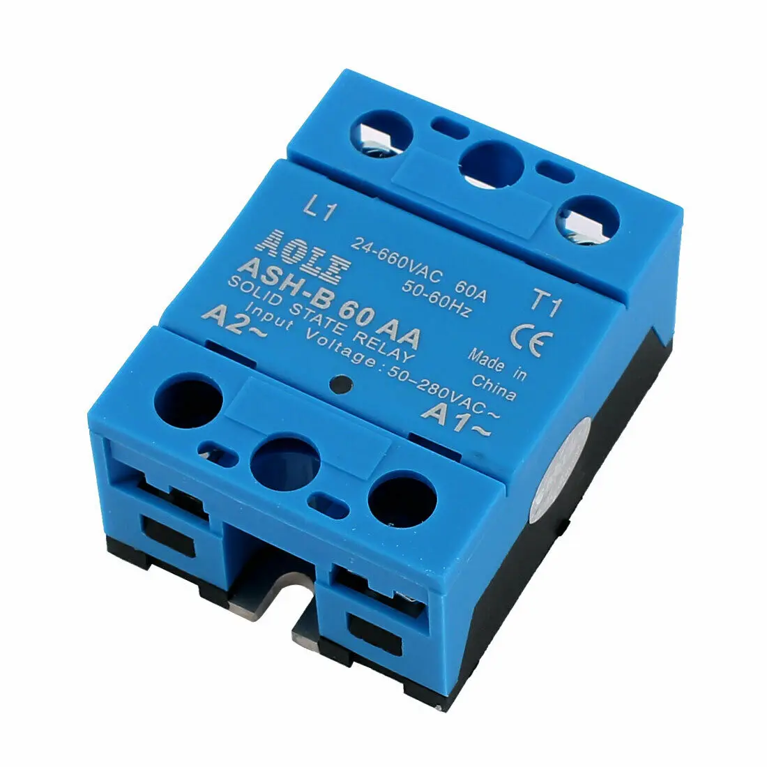 ASH-B60AA 50-280VAC к 480VAC 60A Однофазное твердотельное реле AC к AC