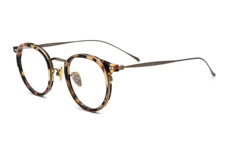 Модные ацетатные 1850 женские и мужские круглые очки в деловом стиле могут быть очки для чтения близорукости 1,74 анти-синие линзы