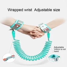 2 в 1 малыш поводок анти-потеря запястье ссылка Малыш Жгут запястья поводки с замком безопасности M09