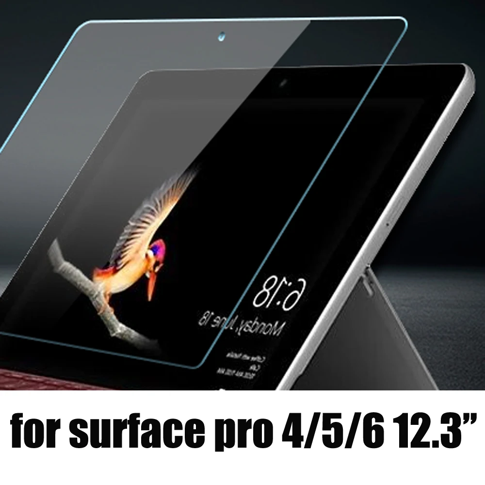 Закаленное защитное стекло для Microsoft Surface pro 4 5 6 12 3 дюймов Защитная пленка экрана