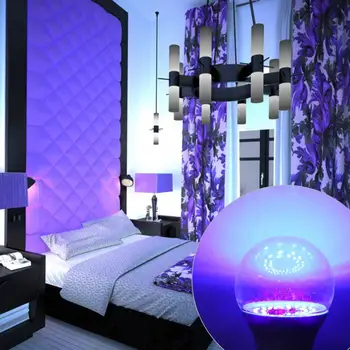 

AC 220-250V Ultraviolet Lamp Bulb For E27 Base High Brightness Removal UV Light For Home Office Indoor Use