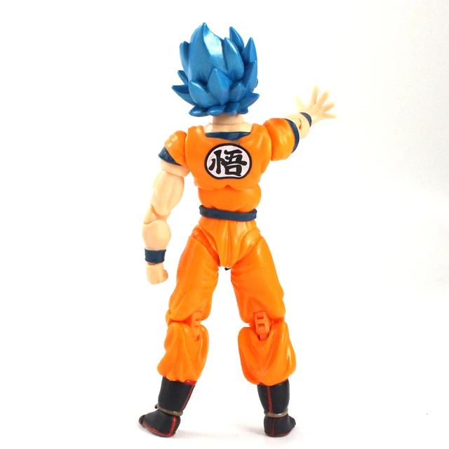 SHF Dragon Ball Z Super Saiyan God Red Hair Son Goku 6 Action Figure Toy -  AliExpress