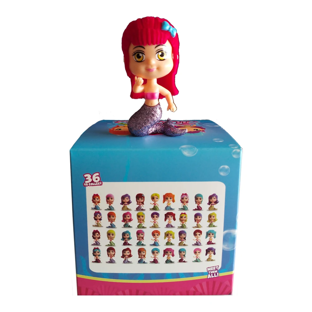 Глухая коробка игрушки для девочек красивые Русалочки игрушки-сюрпризы