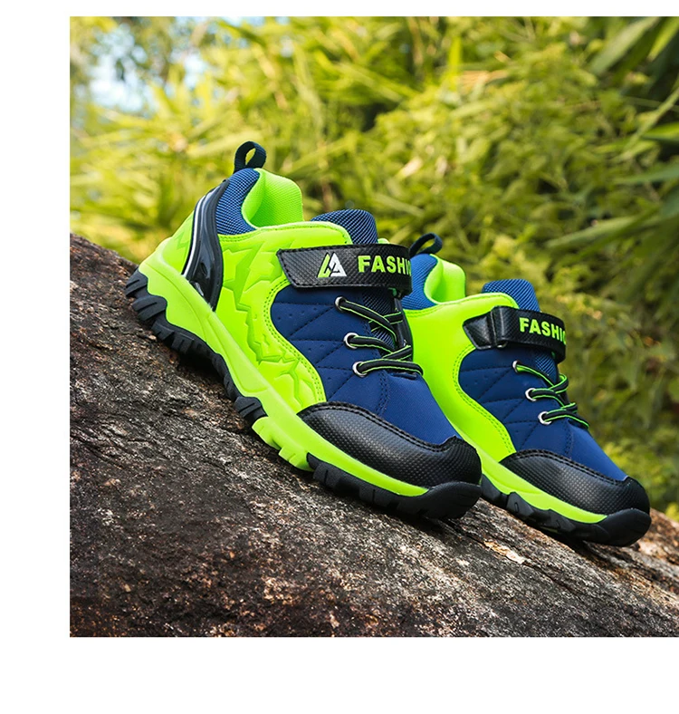 Новинка года; сезон весна-осень; Детская уличная спортивная обувь для пешего туризма; детская обувь для скалолазания; Повседневные кроссовки для мальчиков и студентов