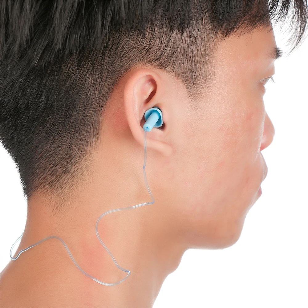 Silicone Ear Plugs 1Pair Water Sports Hearing Protection Noise Reduction Swimming Pool Accessories