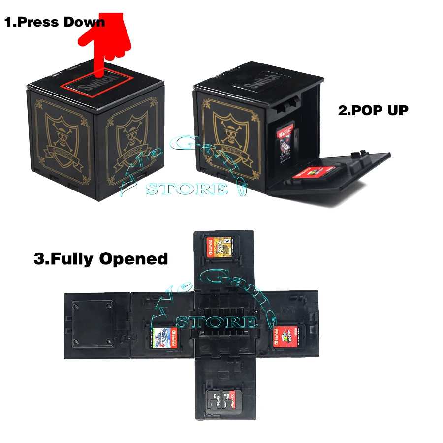 Новейшие аксессуары для Nintendo Switch 16 в 1 игровые карты портативный чехол Nitendo s