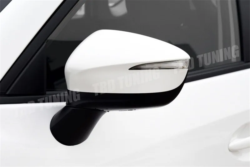 CX5 углеродное волокно Зеркало чехол для Mazda CX5 замена стиль CX5 крышка зеркала заднего вида