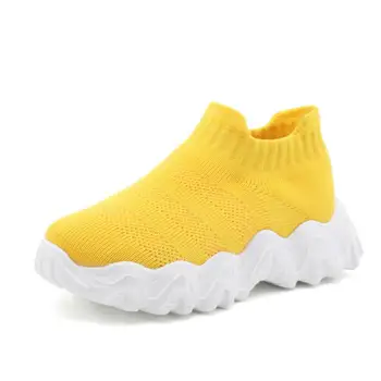 

Autumn New Boys Shoes Children Trainers Girls Soft Sole Kids Casual Shoes Mesh Breathable Sport Shoes Teenage Running Shoes
