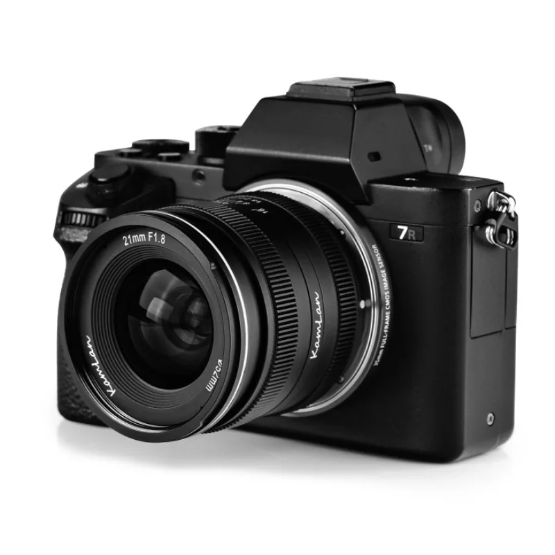 KamLan 21 мм F1.8 APS-C диафрагма ручной фокус объектив для Olympus для Panasonic M43-Mount