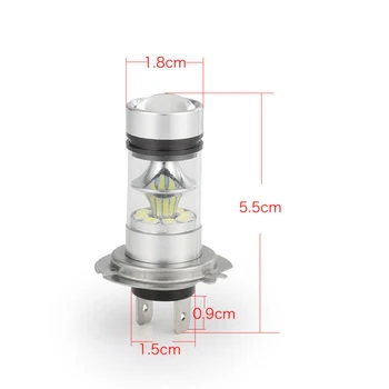 

Auto LED Headlight 2Pcs Set Replacement 6000K-6500K Built-in Super Bright
