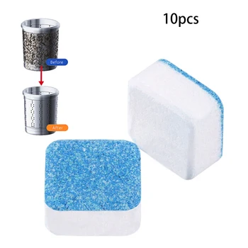 

10/100 pcs Useful Washing Machine Cleaner Descaler Deep Cleaning Remover Deodorant Durable Multifunctional Laundry Supplies