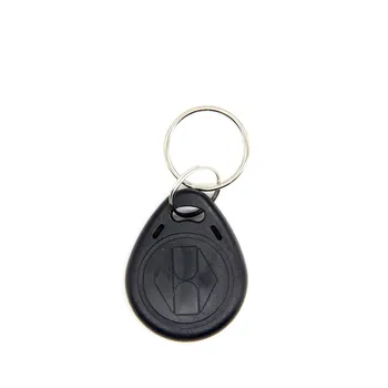 

100pcs 125khz EM4305 EM4205 RFID Waterproof Writable Keyfobs Keychain Blank Replicable Access Control Card（Six colors）